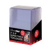 Ultra Pro 3" x 4" 180 pt Thick Toploaders 10 Pack